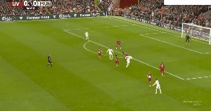 【英超】利物浦0比0曼联 奥纳纳多次救险达洛特染红(3)
